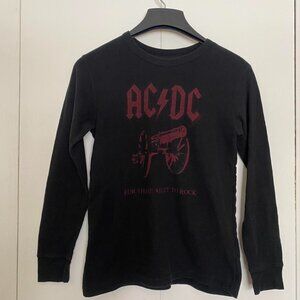 AC/DC Vintage Live Nation long sleeve shirt